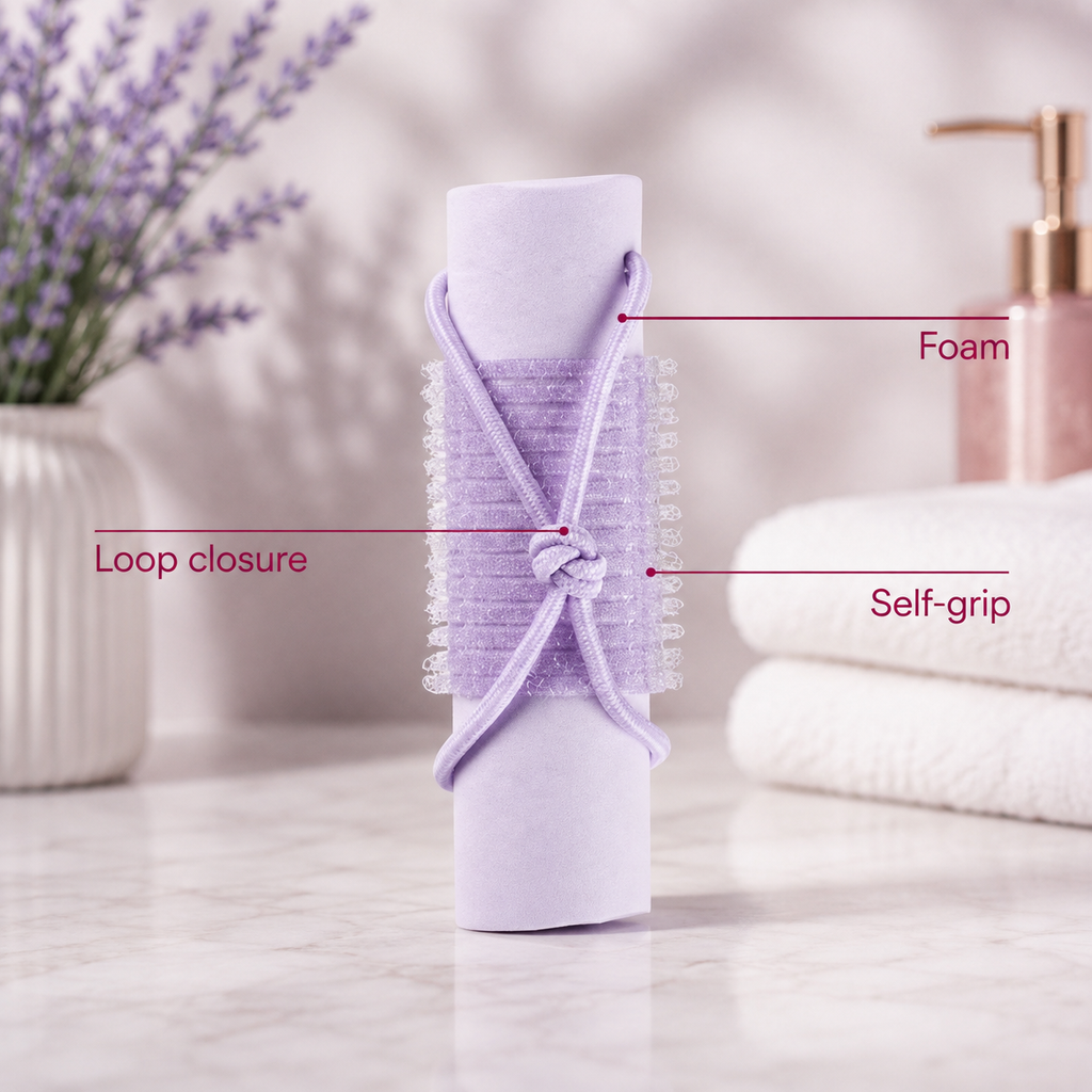 Self-Grip Foam Curlers