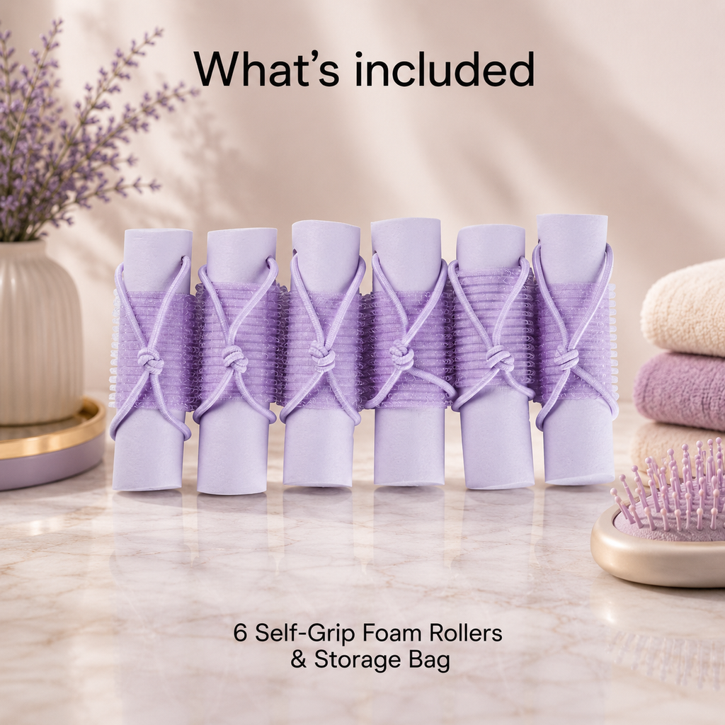Self-Grip Foam Curlers