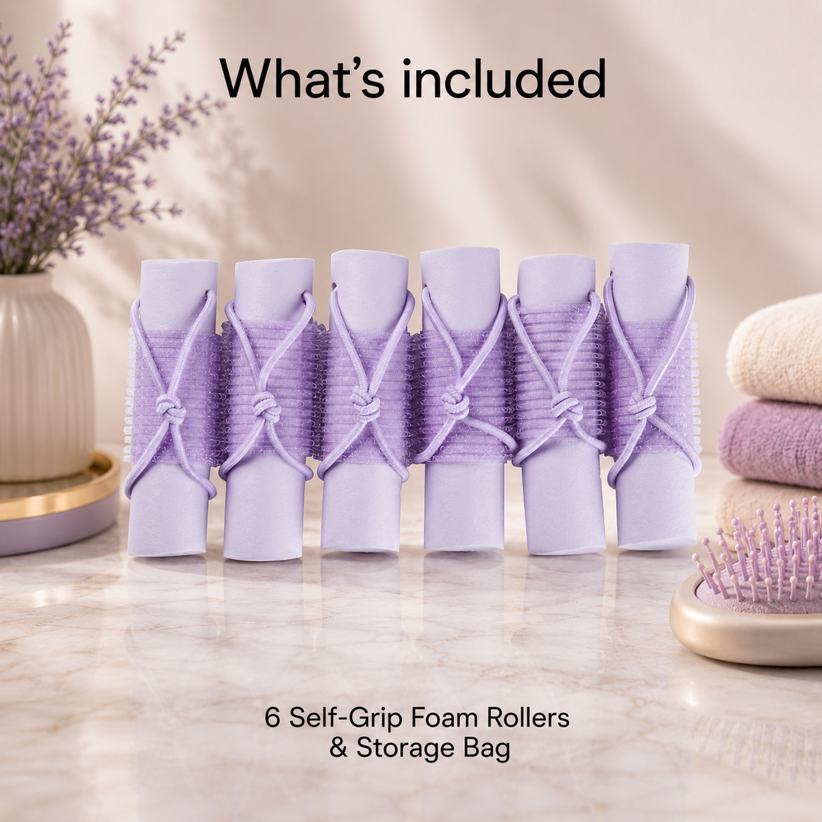 Self-Grip Foam Curlers